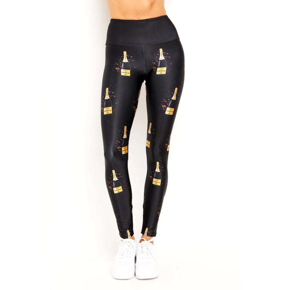Gold sheep Champagne leggings